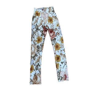 Vintage Floral Grow Leggingss