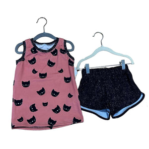 Coral cats set size 5