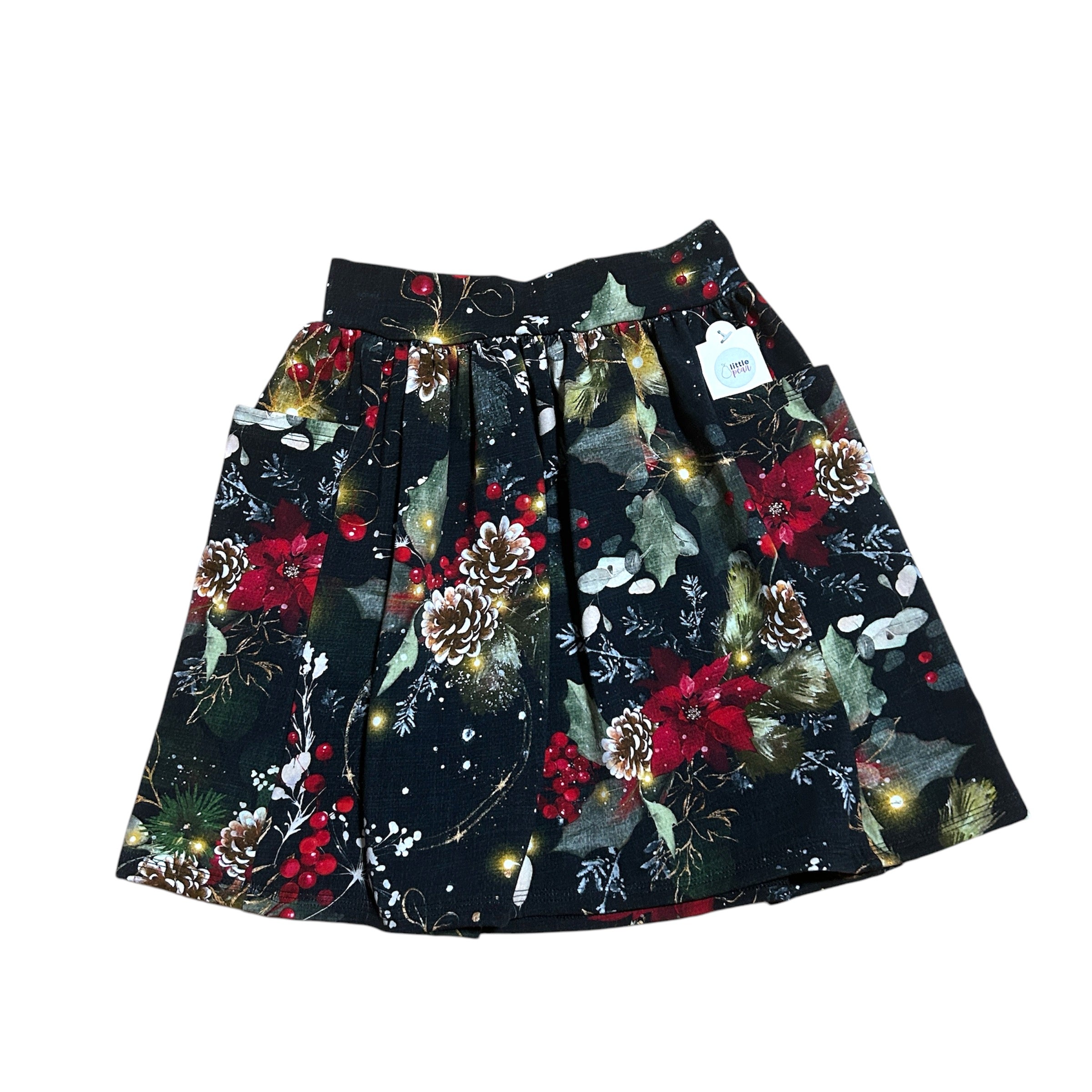 Holiday Magic pocket skirt size 9/10