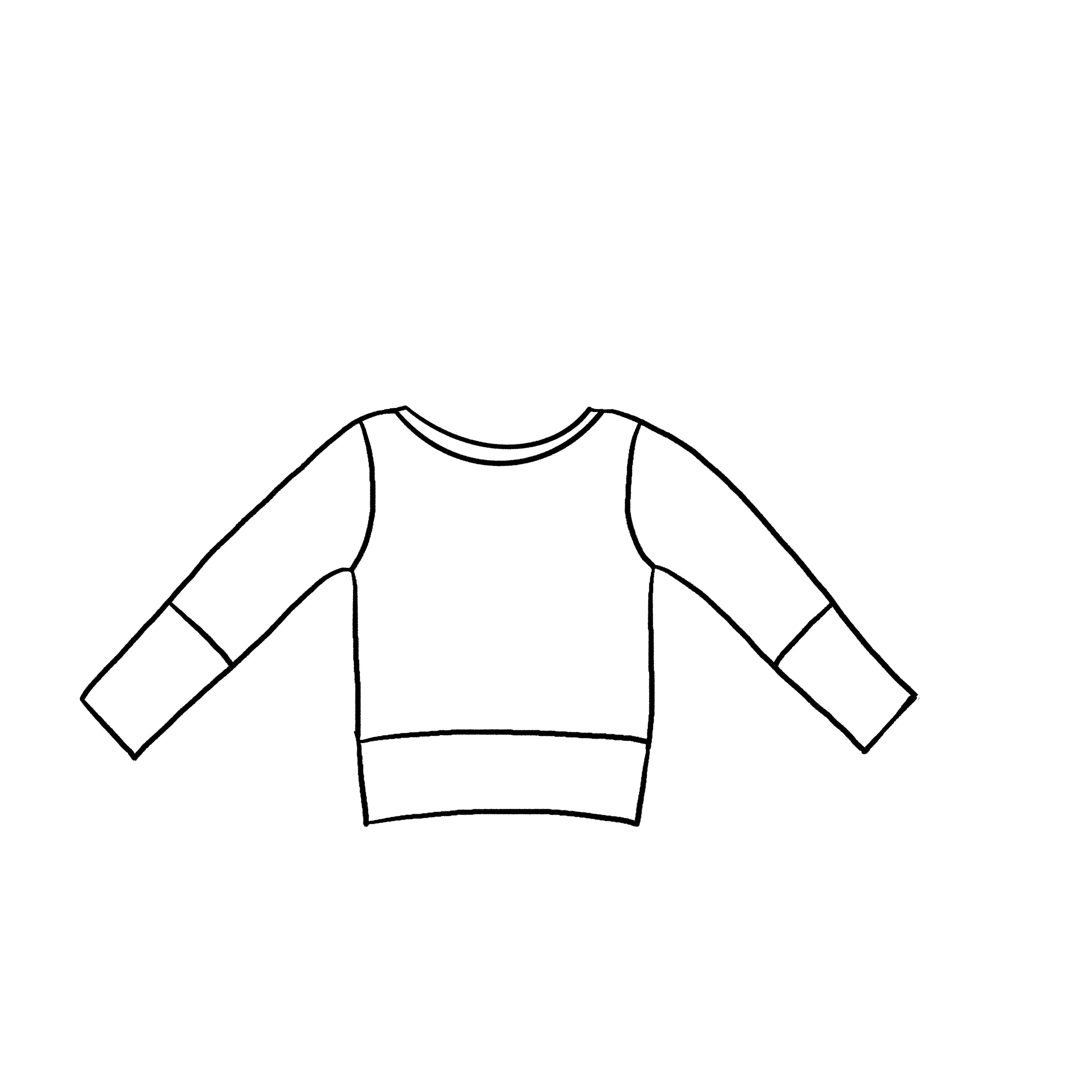 Grow crew neck tunic/shirt