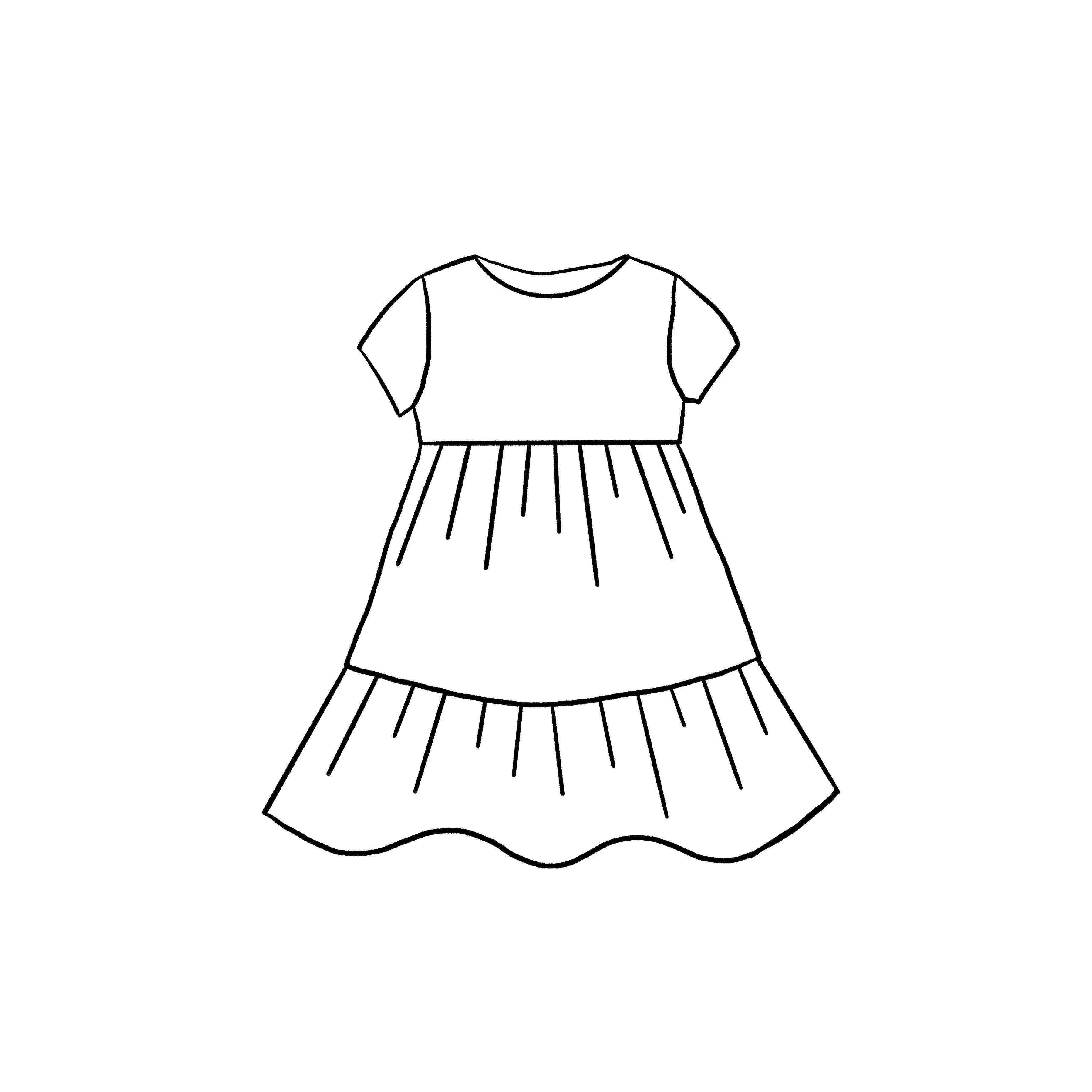 Tiered dress