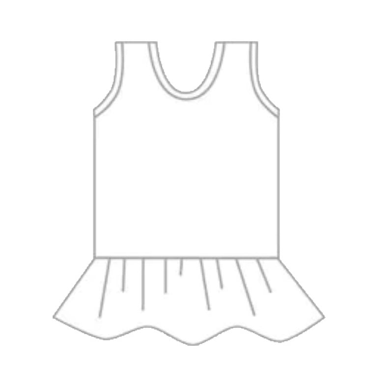 Madison peplum or crop