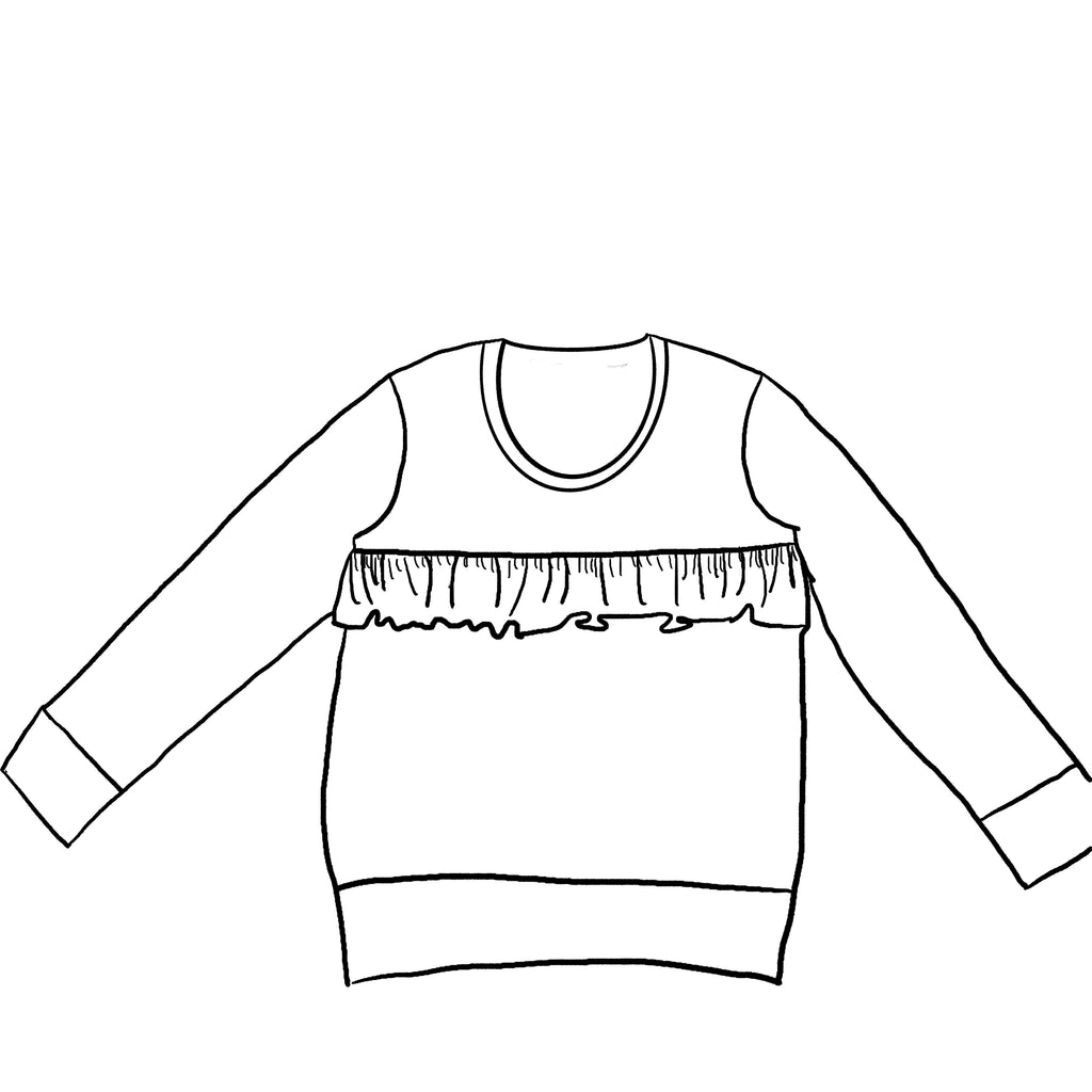 Ruffles Aubree shirt