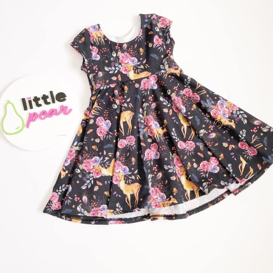 Surprise River dress or peplum (heart cutout)