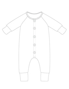 Raglan romper