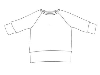 Raglan sweater