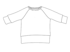 Raglan sweater